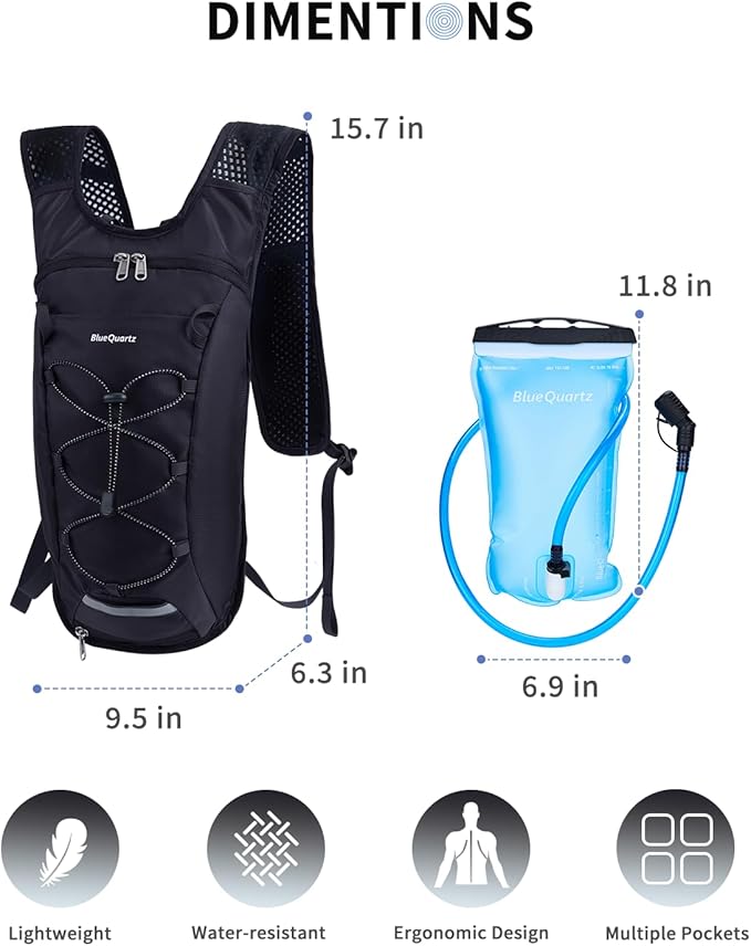 Blue Quartz Hydration Backpack - Image 6
