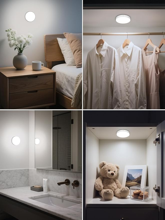 WILLED Dimmable Touch Light Buit-in 1000mAh Large Battery Rechargeable LED Tap - Image 2