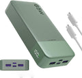 JUOVI Portable Charger 65W Power Bank 20000mAh Compact USB C Laptop Power Bank by JUOVI