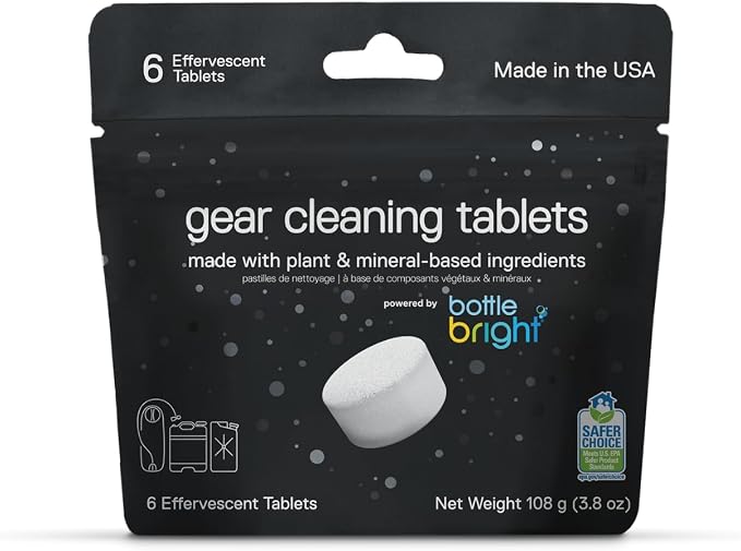 Gear Cleaning Tablets by Bottle Bright by BOTTLEBRIGHT