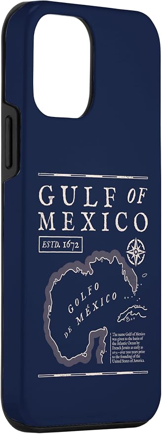 Gulf of Mexico 1672 Historic Map Case - Image 3