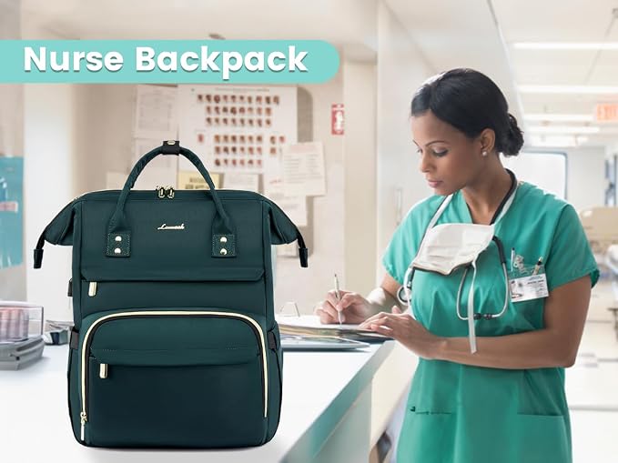 LOVEVOOK College Laptop Backpack, 15.6 Inch Travel Backpack - Image 8