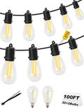 100 FT LED Outdoor String Lights by Unknown