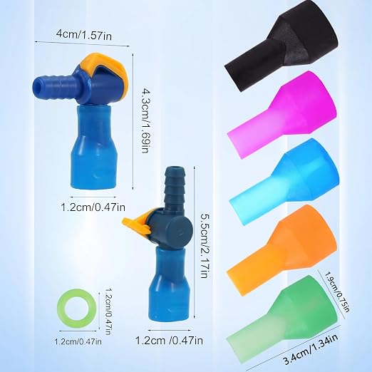 5pcs Bite Valve Replacement for Camelbak, Hydration Pack Mouthpiece - Image 2