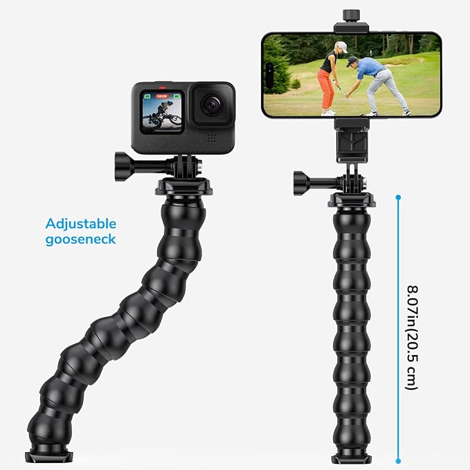 Gooseneck Phone Holder Clamp Clip Mount Cell Phone Stand - Image 6