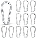12 Pack Spring Snap Hook Heavy Duty Snap Carabiner Clip by Unknown