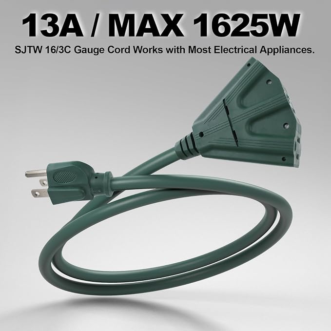 EP 2 Pack 6 Ft Outdoor Extension Cord - Image 7