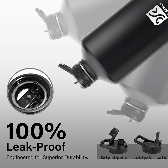 DYSANKY 1 Gallon Water Bottle Insulated | Thickened Stainless Steel Vacuum - Image 7