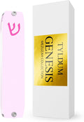 Genesis Mezuzah for Door – Modern Acrylic Mezuzah Case Without Kosher Scroll – by TYLDUM