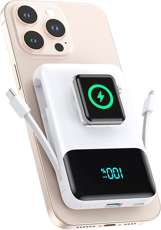 Magnetic Portable Charger for iPhone by LanLuk