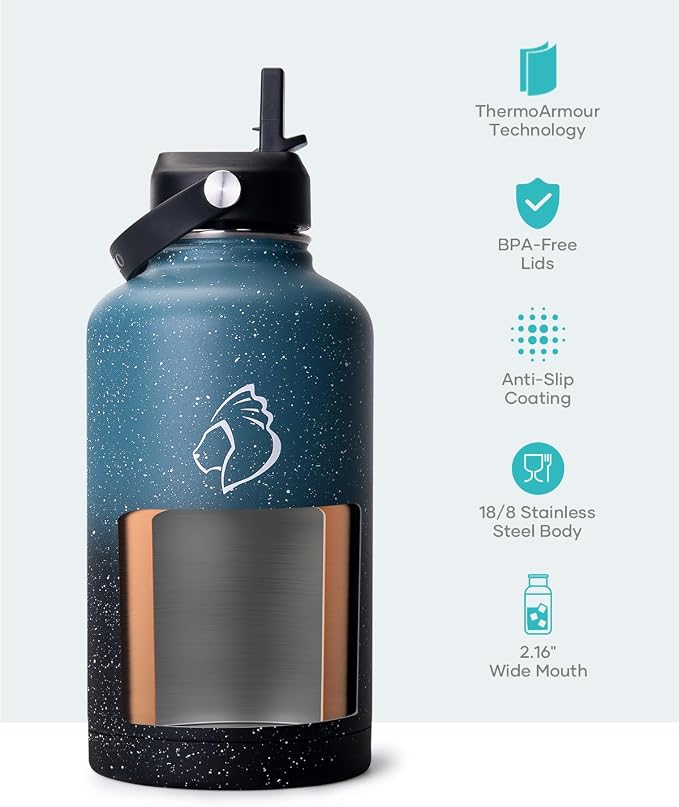 BUZIO 64oz Insulated Water Bottle - Image 4
