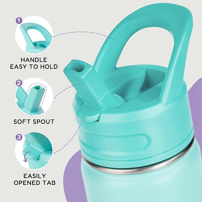 Fijinhom 12oz Kids Water Bottle - Image 4