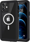 Lanhiem for iPhone 12 Magnetic Case, IP68 Waterproof Dustproof Case by LanhiemHome