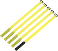MECCANIXITY 5Pcs Reusable Battery Tie Down Straps, 0.8x20" Yellow Nylon by MECCANIXITY