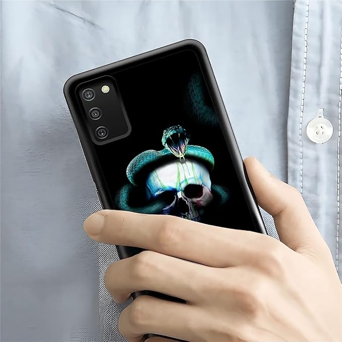 for Samsung Galaxy S20 FE Case, Skeleton Winding Snake Pattern Graphic Design - Image 7