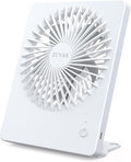 Zuvas Desk Fan Battery Operated Fan Rechargeable 180°Tilt Folding Personal Fan by Zuvas