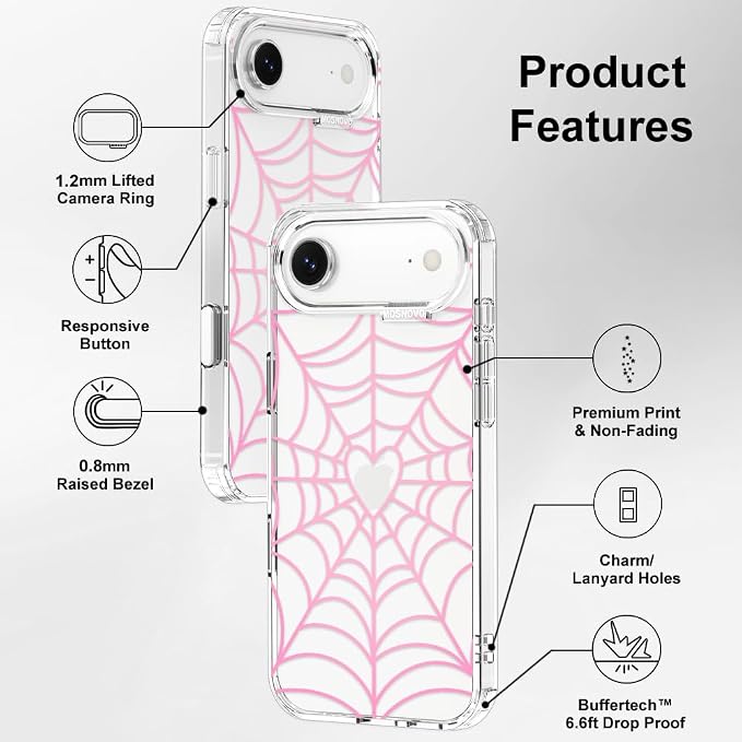 MOSNOVO for iPhone Air Case, Shockproof Military-Grade Protection 6.6ft Drop - Image 7