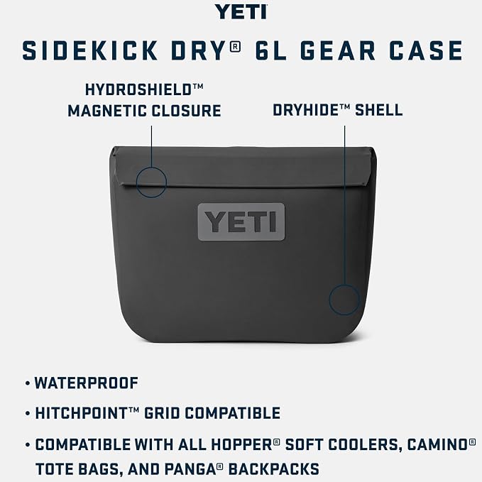 YETI Sidekick Dry Waterproof Gear Case and Bag Accessory - Image 2