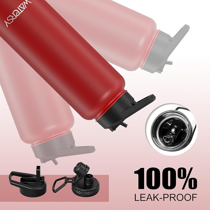 40oz Insulated Water Bottle, BPA Free&Leak Proof, Stainless Steel Water Flask - Image 5