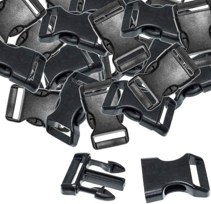 Black Plastic Side Release Buckles - Image 5