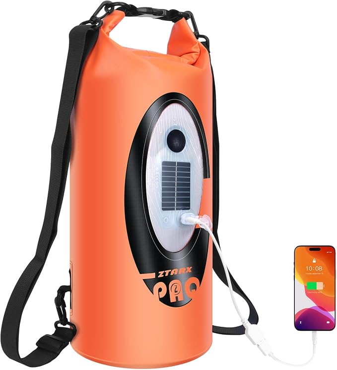 FELICON Solar/Battery Powered Multi-Functional Backpack by FELICON