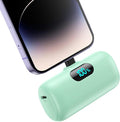 mini Portable Charger for iPhone, Upgraded 5000mAh PD Fast Charging Power Bank by HETP