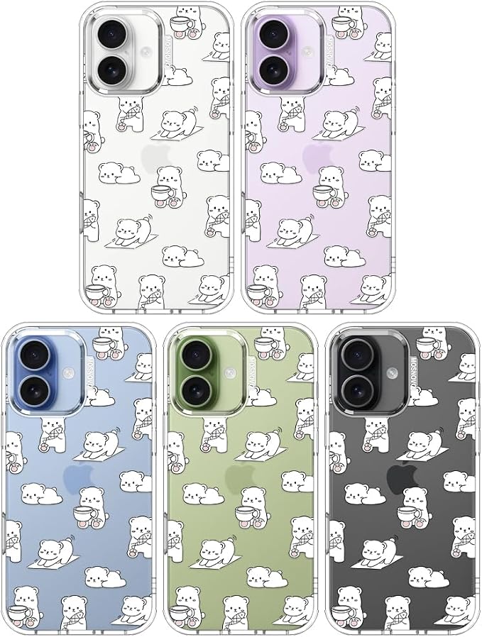 MOSNOVO for iPhone 17 Case, Shockproof Military-Grade Protection 6.6ft Drop - Image 3