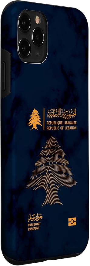Lebanon, Lebanon Passport, Lebanon Flag, Lebanon map. Case - Image 3