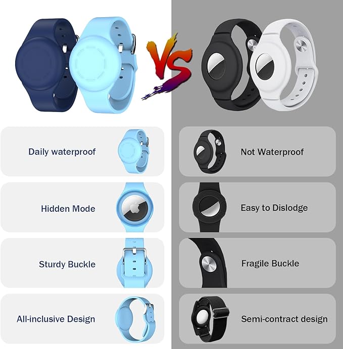 R-fun Waterproof for Air Tag Bracelets Compatible - Image 2