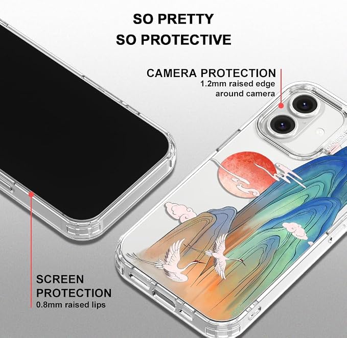 MOSNOVO for iPhone 16 Case, Shockproof Military-Grade Protection 6.6ft Drop - Image 4