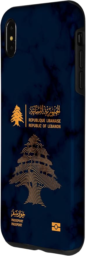 Lebanon, Lebanon Passport, Lebanon Flag, Lebanon map. Case - Image 2