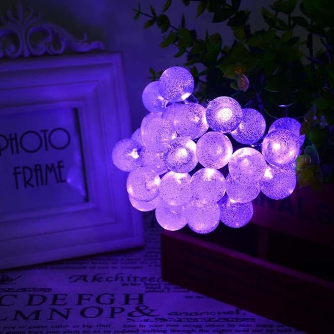 Toodour Solar String Lights Outdoor, 36ft 60 LED Globe String Light - Image 7