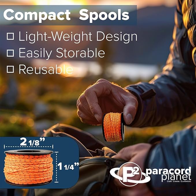Paracord Planet Nano Cord –Lightweight Nylon Nano Paracord – Great - Image 4