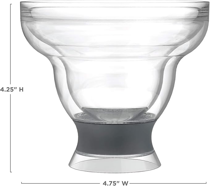 HOST FREEZE Margarita Cocktail Glasses, Frozen Cup Double Wall Insulated - Image 8