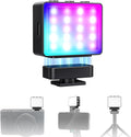 NEEWER Basics Magnetic RGB Camera Auxiliary Light, 1.5W Plastic Small Cold Shoe by Neewer