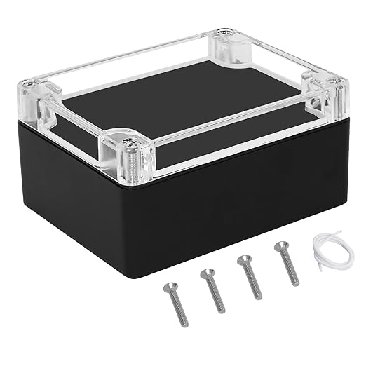 LeMotech Project Box ABS Plastic IP65 Waterproof Dustproof Electrical Junction by LeMotech