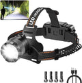 Staaricc Super Bright Aluminum Headlamp, Rechargeable Headlamp High Lumen by Staaricc