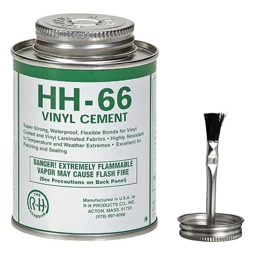 HH-66 Vinyl Repair Kit for Inflatables and Bounce Houses, Includes 4oz Vinyl - Image 5