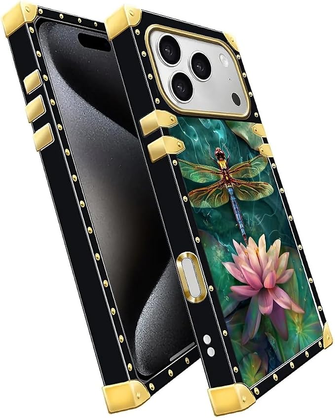 for iPhone 17 Pro Case Luxury Golden Decoration - Image 3