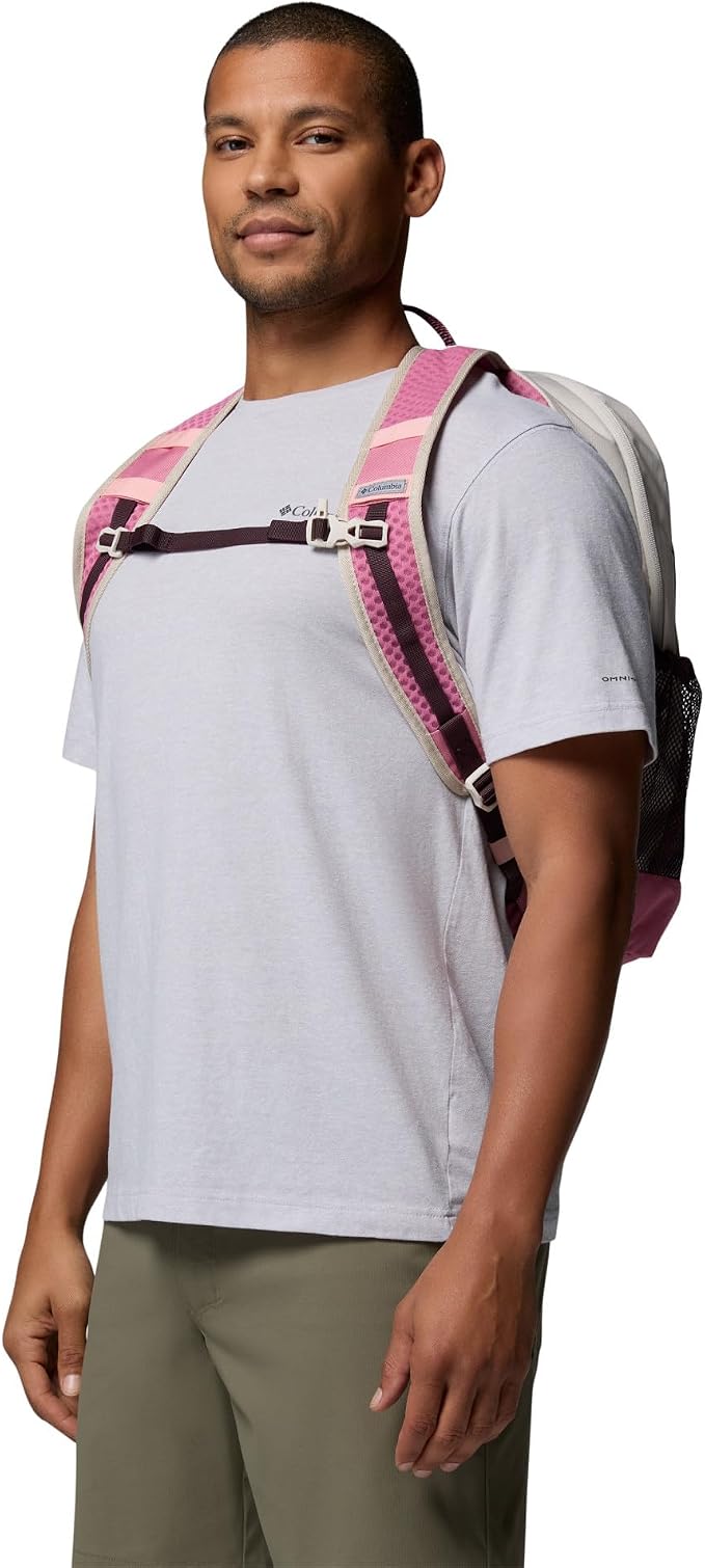 Columbia Unisex Echo Mountain 25L Backpack, Rosette/Dark Stone/Moonvista/Sand - Image 3