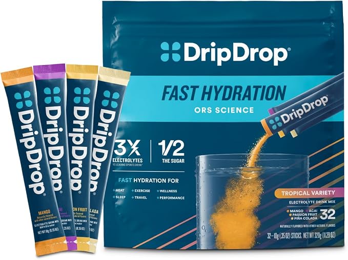 DripDrop Hydration Packets by DripDrop