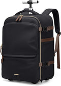 GOLF SUPAGS Rolling Backpack for Women 17 Inch Convertible Travel Laptop by GOLFSUPAGS