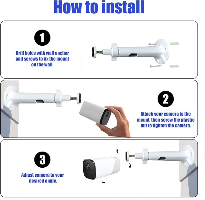 3PCS Extremely Long 7.8 in Camera Mount - Image 4