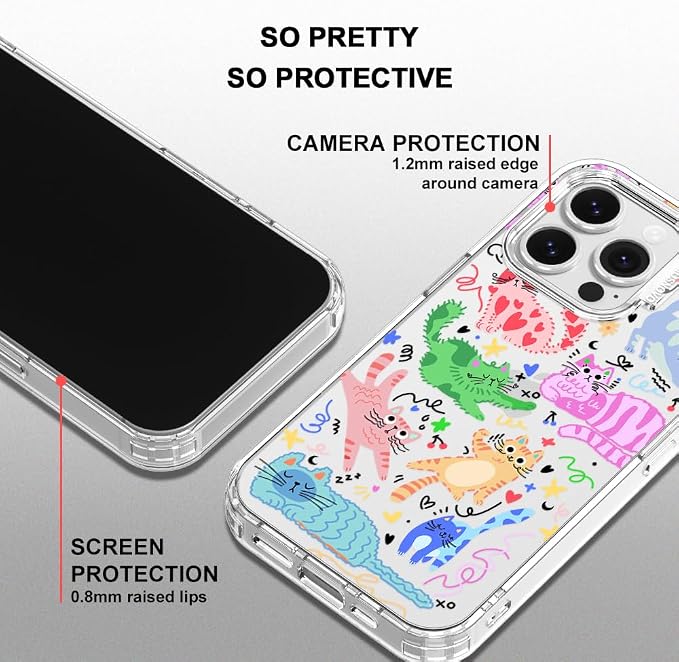 MOSNOVO for iPhone 16 Pro Case, Shockproof Military-Grade Protection 6.6ft Drop - Image 4