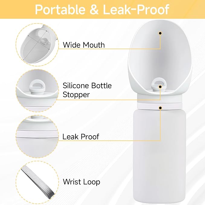 Dog Water Bottle, Leakproof Portable Water Bowl - Image 6