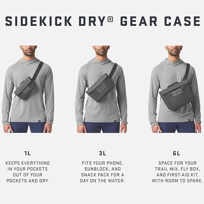 YETI Sidekick Dry Waterproof Gear Case and Bag Accessory - Image 9