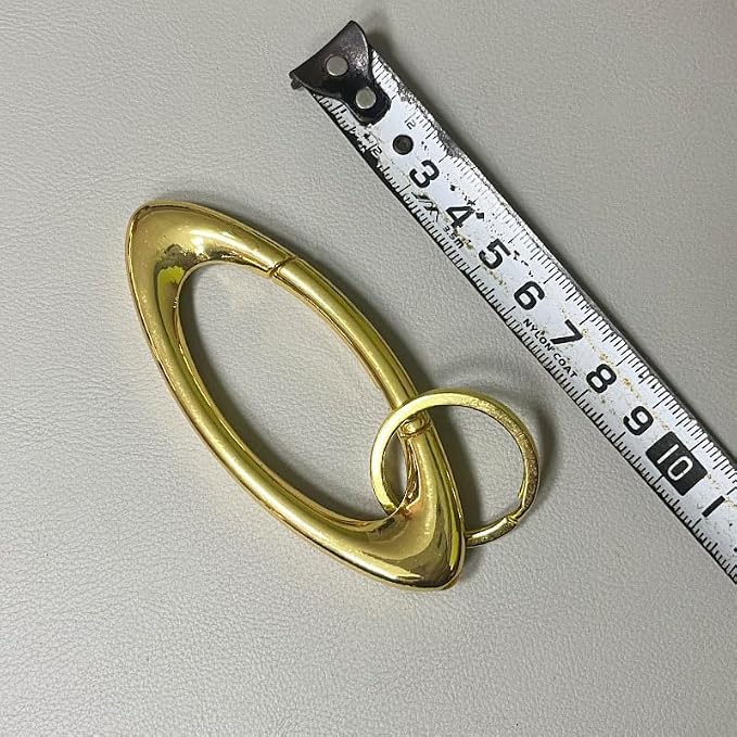 Y2K Cute Star Carabiner Keychain Cool Belt Loop Clip Starlight Heavy Duty - Image 6