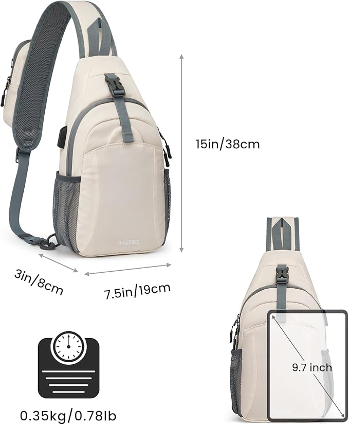 G4Free Sling Bag RFID Crossbody Sling Backpack - Image 2