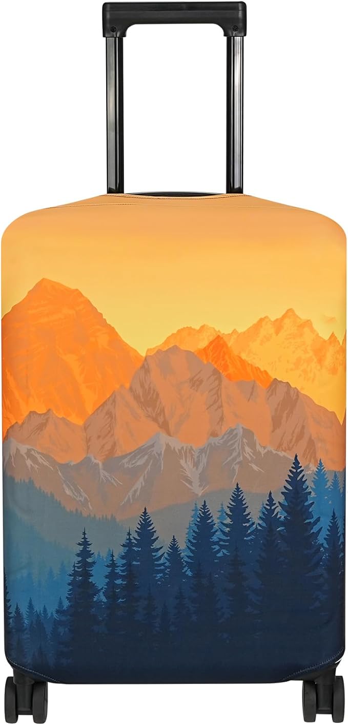 Explore Land Travel Luggage Cover Suitcase Protector Fits 23-26 Inch Case by ExploreLand