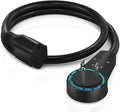 Maximm Cable 1 Foot 360° Rotating Flat Plug Extension Cord/Wire, 3 Prong by MaximmCable